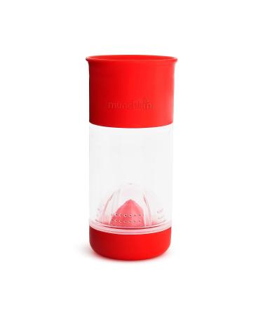 Munchkin Miracle 360 Fruit Infuser Sippy Cup | 14oz Toddler Cup - Red - Buy Online on SooperMarket.com