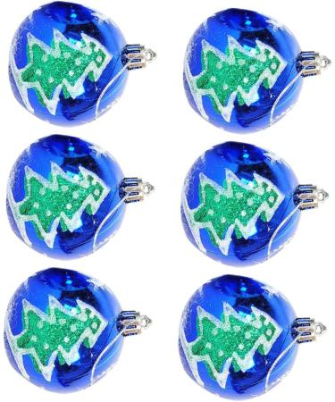 Cabilock 18 Pcs Christmas Decor Lob Christmas Baubles Decorative Christmas Hanging Ornament Balls Boxed Pack - Buy Online on SooperMarket.com