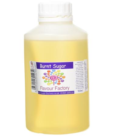 Flavour Factory Intense Food Flavouring Burnt Sugar 500ml Fudge