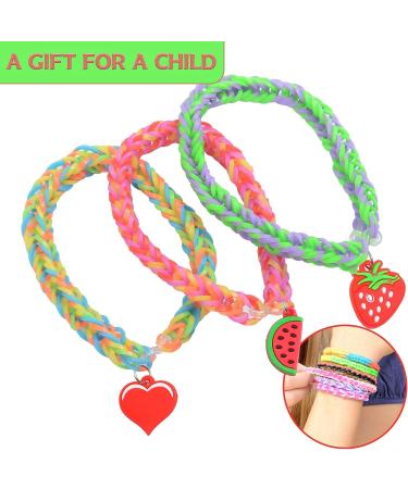 2000+ Rubber Band Bracelet Kit | Loom Bracelet Making Set for Kids | Refill Loom Set with Rubber Bands | Bracelet Making Kit - Buy Online on SooperMarket.com