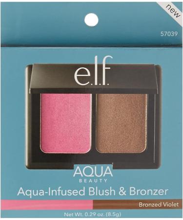 Elf Cosmetics Aqua Beauty Blush & Bronzer 57039 - Bronzed Violet - 2.9 oz - Buy Online on SooperMarket.com