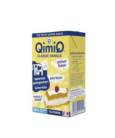 QimiQ Classic Vanilla Cream - Natural 3x250g | International Shipping Available - Buy Online on SooperMarket.com