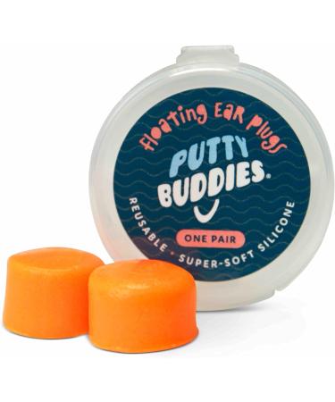 PUTTY BUDDIES Floating Earplugs 10-Pack - Soft Silicone Ear Plugs for Swimming & Bathing - Premium Swimming Earplugs by Physician - Doctor Recommended - Assorted Colors - Buy Online on SooperMarket.com
