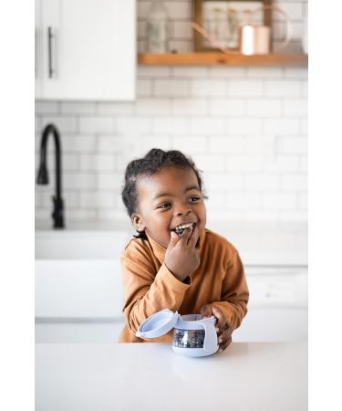Ubbi Tweat No Spill Snack Container - BPA-Free Toddler Travel Accessories - Cloudy Blue - Buy Online on SooperMarket.com