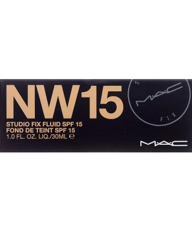 M.A.C Studio Fix Fluid Foundation SPF 15 NW25 - 1 oz | Full Coverage Makeup - Buy Online on SooperMarket.com