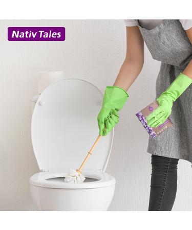 Septic Safe Toilet Bowl Cleaner Sheets | 36 Eco-Friendly Strips for Apartments Dorms & RVs - No Plastic No Bleach - Buy Online on SooperMarket.com