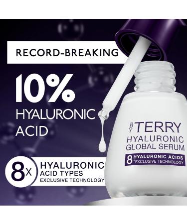 By Terry Hyaluronic Global Face Serum - Reduces Wrinkles & Fine Lines Vegan Fragrance-Free All Skin Types - 1.1 fl oz | International Shipping Available - Buy Online on SooperMarket.com