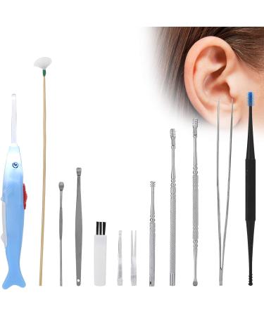 Stainless Steel Ear Pick Spoon Set for Ear Wax Removal and Cleaning - Buy Online on SooperMarket.com