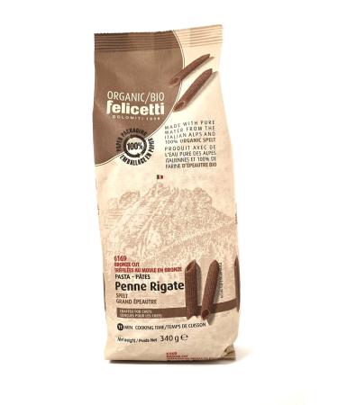 Organic Spelt Penne Rigate