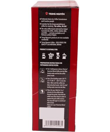 Trung Nguyen Gourmet Blend Vietnamese Instant Coffee 500g with Filter - Authentic Taste and Convenience - Buy Online on SooperMarket.com