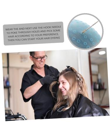 Didiseaon Hair Highlighting Kit - 1 Set Color Highlighter Cap Conditioning Cap Crochet Hooks & Mixer Bowl for Stunning Hair Highlights - Buy Online on SooperMarket.com