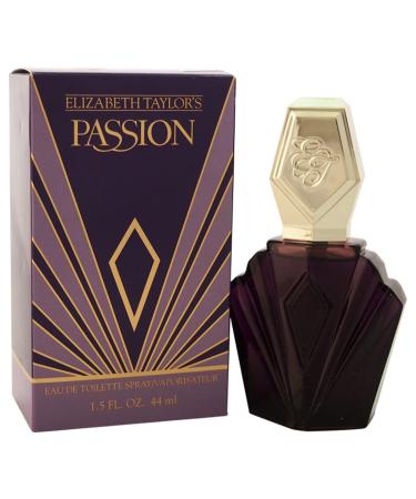 Elizabeth Taylor Passion For Women. Eau De Toilette Spray 1.5-Ounces 1.5 Fl Oz (Pack of 1)