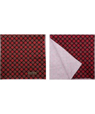 Shop Lionet Paws Christmas Bandana for Dogs - Triangular Headscarf in Black & Red Perfect for Small to Large Breeds - International Shipping Available! - Buy Online on SooperMarket.com