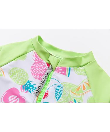 BONVERANO Baby Girls Swimsuit with UPF 50+ Sun Protection - Fruit Print - 9-12 Months - Buy Online on SooperMarket.com