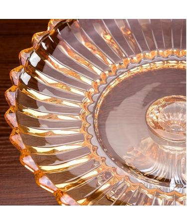 Kitchen Countertop Fruit Rack Fruit Basket Crystal Glass Fruit Bowl Decorative Centrepiece Fruit Basket Fruit Serving Bowls for Fruits Bread Vegetable Snacks Storage Fruit Trays for Party (Color : Onecolor - Buy Online on SooperMarket.com