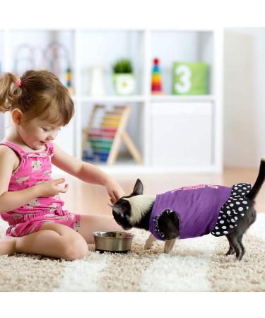 Pet Princess Dress Shirt - 4-Piece Cute Dog Sundress Set for Small Dogs & Cats - Summer Apparel with Ruffles - Puppy Skirt Shirt - Buy Online on SooperMarket.com