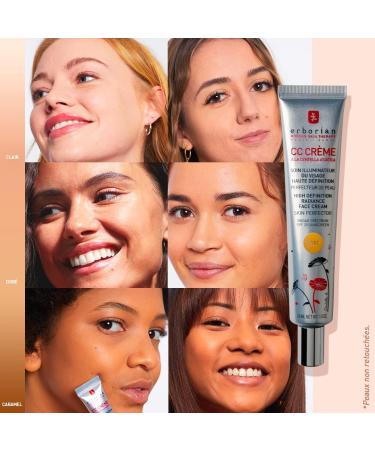 Erborian CC Cream with Centella Asiatica - Korean Skincare Tinted Moisturizer SPF 25 - Fair Shade 15 ml (Pack of 1) - Buy Online on SooperMarket.com