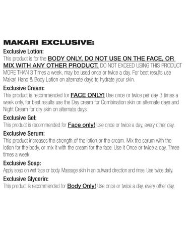 Makari Exclusive Active Intense Tone Boosting Face Cream 1.7 oz | Skin-Brightening & Moisturizing | Reduces Wrinkles | For Dry, Normal, & Mature Skin - Buy Online on SooperMarket.com