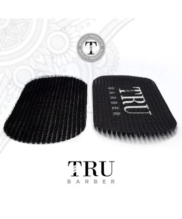 TRU BARBER Hair Grippers - Salon and Barber Clips for Styling, Cutting, and Coloring - Nonslip Hair Holder for Men and Women (Black/White) - Buy Online on SooperMarket.com