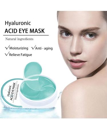 Hydrating Under Eye Patches with Hyaluronic Acid and Collagen - Reduce Dark Circles, Puffiness, and Wrinkles - 30 Pairs - Buy Online on SooperMarket.com
