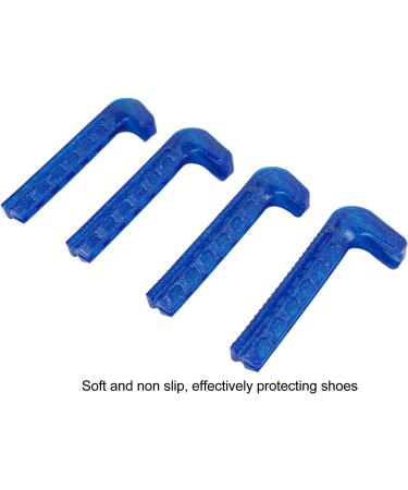 Kadimendium Soft Adjustable Plastic Ice Skate Guards - Blue | Blade Covers for Home - Buy Online on SooperMarket.com