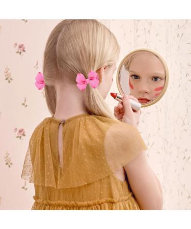SKHAOVS 33 Pieces Pink School Girls Hair Accessories Kit Girls Hair Accessories Set Pink Bows Hair Ties Baby Hair Cips for Girls Hair Accessories for Girl Teen Toddler Birthday Gift(Pink) - Buy Online on SooperMarket.com