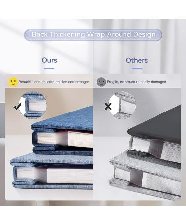 Popotop Large Self Adhesive Photo Album - DIY Scrapbook with Metal Pen - 40 Pages - Sky Blue - Ideal Gift for Mom, Family, Baby, and Wedding - Buy Online on SooperMarket.com