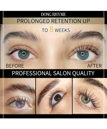 Lash Lift Kit Sachet Eyelash Perm Kit 2 In 1 Lash Brow Lamination Kit Semi-Permanent Eyebrow Eyelash Lifting Curling Perming Professional for Salon DIY at Home by DONG RHYME 1Box-Sachet Design - Buy Online on SooperMarket.com