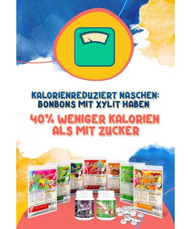 Xylitol Birch Sugar Fresh Mint Candy | 600 Pieces | No Aspartame | International Shipping | 420g - Buy Online on SooperMarket.com