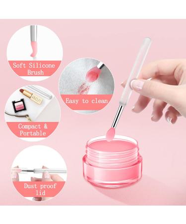 4pcs Silicone Lip Brushes Set | Classycoo Makeup Applicator for Lip Gloss Lipstick & Eyeshadow | Perfect for Cream & Liquid Lip Masks - Buy Online on SooperMarket.com