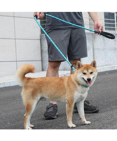 yeesport Dog Leash Nylon 5.9ft - Heavy Duty Nonslip Outside Outdoor Running Jogging Padded Handle Puppy Training Leash Blue M - Buy Online on SooperMarket.com