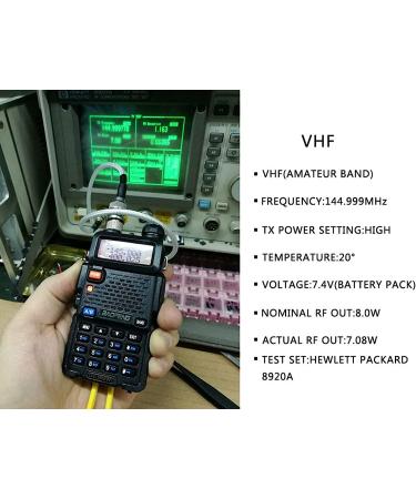 BaoFeng UV-5R 8W High Power Dual Band Two Way Radio Black-1Pack - Buy Online on SooperMarket.com