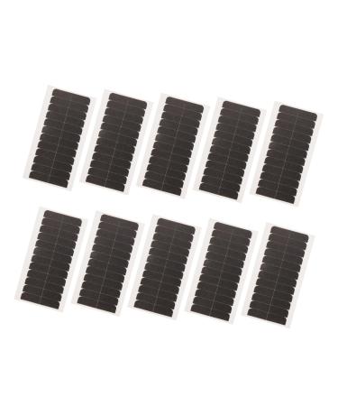 HAPINARY Hair Supplies 10 Sheets Pet blue glue Hair Wig Adhesive Strips waterproof adhesive tape Headband hair extension tape replacement supplies Accessories Double Sided Lace Wigs Tape