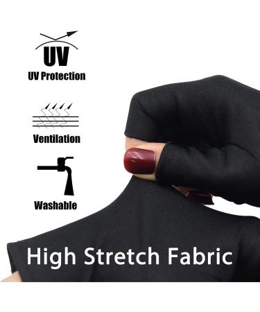 Misoce UV Protection Manicure Gloves for Gel Nail Lamp - Anti UV Tape Included - Buy Online on SooperMarket.com