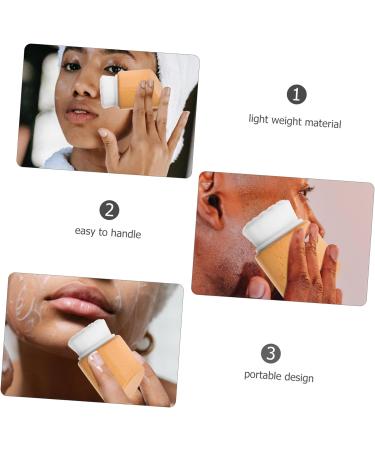Gogogmee face scrubber exfoliator exfoliate for face scrubber makeup remover brush manual exfoliating brush bath brush fiber Beech facial cleansing brush face scrubber - Buy Online on SooperMarket.com