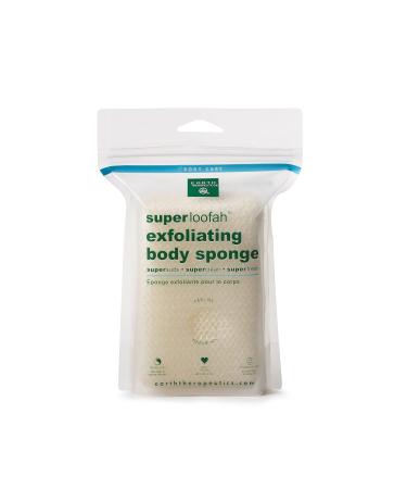 Earth Therapeutics Super Loofah Exfoliating Body Sponge (Rectangular)