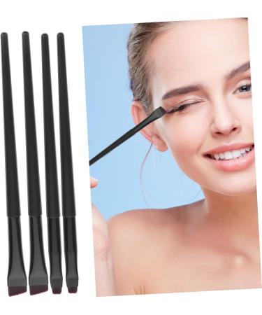 PLAFOPE 16pcs makeup brush for women small eyeliner brush eye brush for eyeliner oblique head - Buy Online on SooperMarket.com