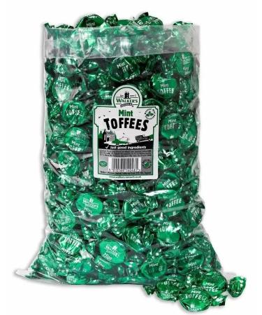 Walker's Nonsuch Mint Toffees Sweets 1 kg