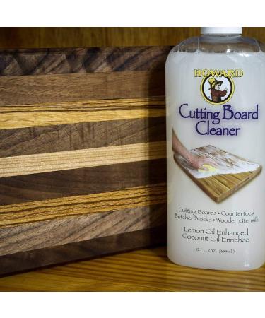 12 oz Howard Butcher Block Oil & Conditioner: Food Grade Mineral Oil for Cutting Boards - Food Safe Wood Sealer - Buy Online on SooperMarket.com