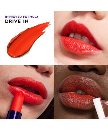 URBAN DECAY Vice Hydrating Lipstick | Longwearing & Moisturizing Formula - Drive In (Bright Red-Orange) - 0.11 Oz - Buy Online on SooperMarket.com