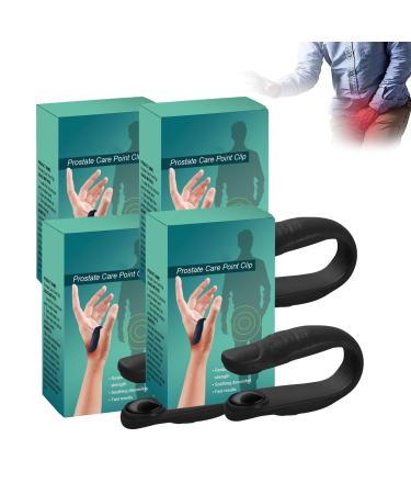 Prostate Care Point Clip L14 Acupressure Point Clips Migraine Pressure Point Clip Acupressure Hand Pressure Point Clip Promotes Blood Circulation Long-Lasting and Reusable (4pcs)