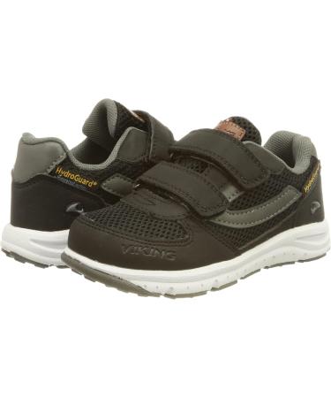 Viking Unisex Kids Hovet WP Walking Shoe 21 EU Black & Grey | Durable Footwear for Active Children - Buy Online on SooperMarket.com