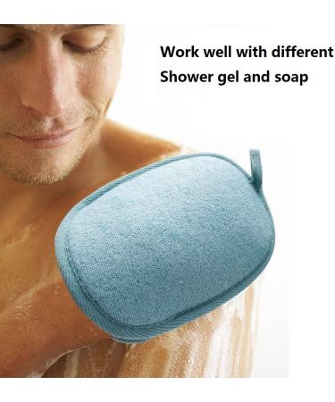 Amariver 3 Pack Bath Loofah Body Sponge Brushes Pouf Kit with Shower Glove and Flower Bath Ball - Buy Online on SooperMarket.com
