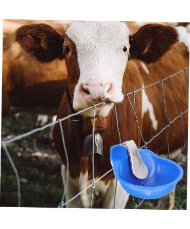 GANAZONO Farm Automatic Drinking Fountain Livestock Animals Waterer Stainless Sink Drinking Cup Large Plastic - Buy Online on SooperMarket.com
