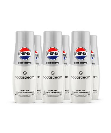 Diet Pepsi Flavour for Sodastream 440mL x 6 (Makes 54L) Diet Pepsi Flavour for SodaStream 440mL x 6 (Makes 54L) Diet Pepsi Flavour