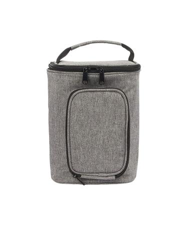 Colcolo storage bag for oral showers Storage bags for oral showers durable women men large capacity light accessory cosmetic pocket gray