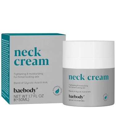 Baebody Neck Cream 1.7 fl oz â€“ Anti-Aging & Hydrating Skincare for Neck & Dأ©colletأ© - Buy Online on SooperMarket.com