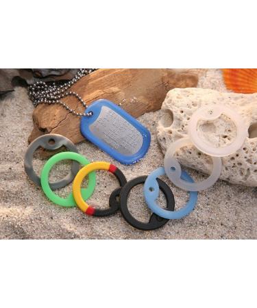 Buy Silencer Pacifier for US Dog Tags & ID Tags - Black Red & Gold | International Shipping Available - Buy Online on SooperMarket.com