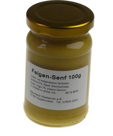 Wiedemer Gourmet Fig Mustard 100g Fig Mustard