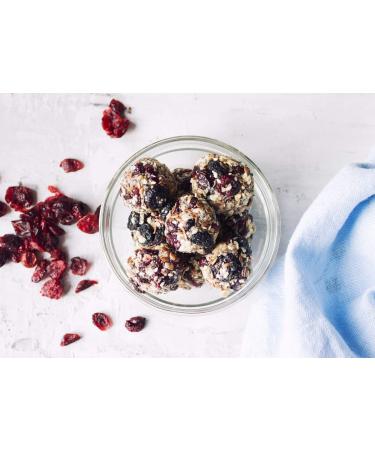 Organic Mixed Berries 1lb - Non-GMO Dried Blueberries, Cranberries & Tart Cherries | Kosher, Lightly Sweetened, Unsulfured - Bulk 1lb Pack | Buy Now! - Buy Online on SooperMarket.com